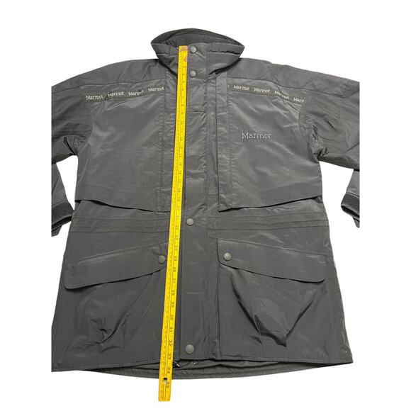 Marmot Men’s Gore-Tex Waterproof / Windproof Black Jacket / Winter Coat - L - Picture 7 of 8